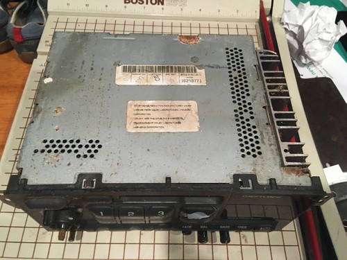 Delco electronics tape player, stereo for vehicle, not tested - Picture 6 of 6
