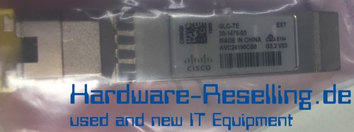 Cisco Original GLC-TE  Base T SFP transceiver Modul, 30-1475-03  oder 30-1475-01 - Bild 3 von 3