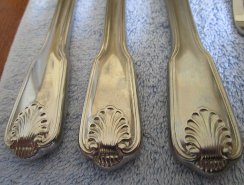 30pc Towle Stainless 18/8 Germany London Shell Flatware 160-80A - Picture 13 of 22