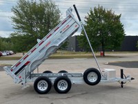 2021 K-TRAIL 82" x 12' HD GALVANIZED DUMP TRAILERS