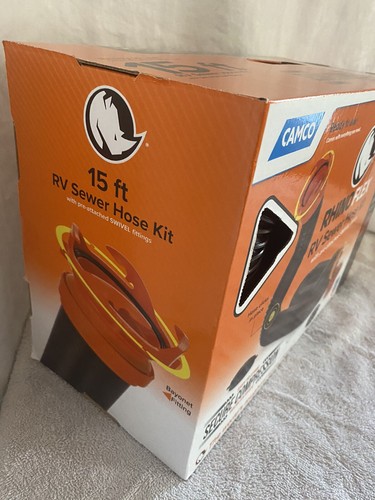 NEW RhinoFLEX 15Ft RV Sewer Hose Kit-Multicolor - Picture 6 of 13