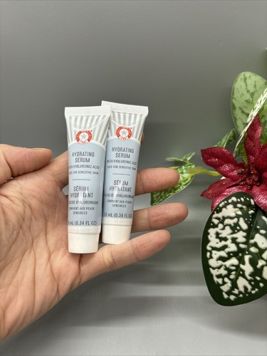 2x First Aid Beauty FAB feuchtigkeitsspendendes SERUM mit Hyaluronsäure 0,34oz/10ml Ea. Reisen - Bild 3 von 3