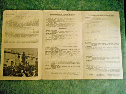 Torre Annunziata - Festa Maria SS. Della Neve ,Programma 1980 - Foto 4 di 4