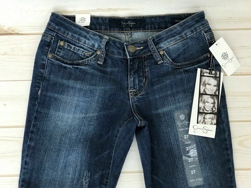 💖Jessica Simpson Malibu Skinny Stretch Jeans Women’s Sz 27R Flap Pockets NWT💖 - Picture 2 of 12