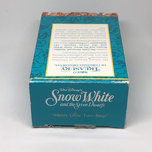 SNOW WHITE & THE SEVEN DWARFS Christmas Ornament X Enesco Merry Little Two-Step - Picture 3 of 8
