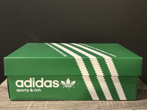 New Adidas Samba OG Sporty & Rich White / Black Men's Size 7 HP3354 - Picture 3 of 10