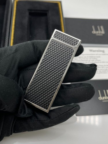 ¡¡Almacenamiento agotado!! Encendedores Dunhill Rollagas Black Resin Pattern RLG3325 - Imagen 3 de 7