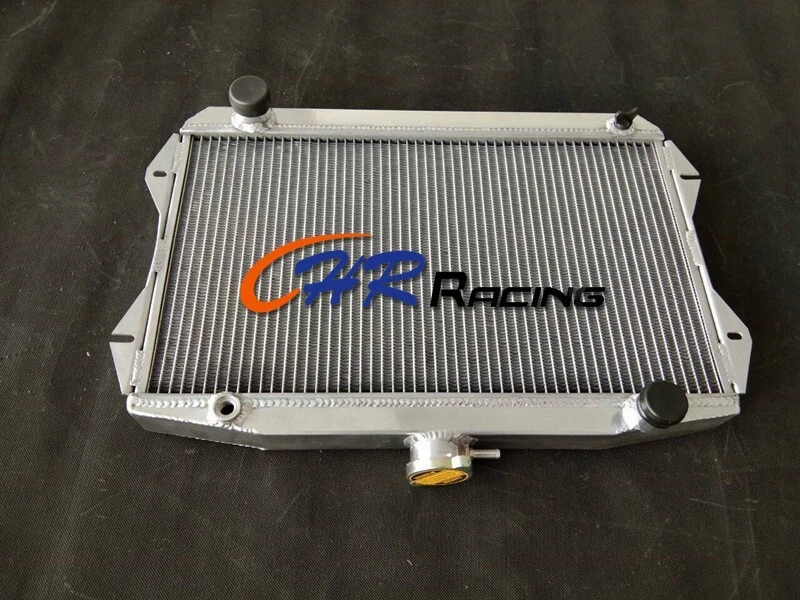 Radiador de aluminio 3 filas + ventilador para Sunbeam Alpine serie V 1,7 L I4 1965-1968 1967 MT Foto 3 de 4