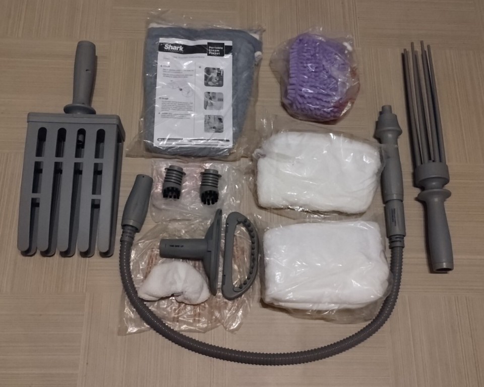 Shark Portable Steam Pocket Cleaner SC630 Attachments & Carry Bag Set