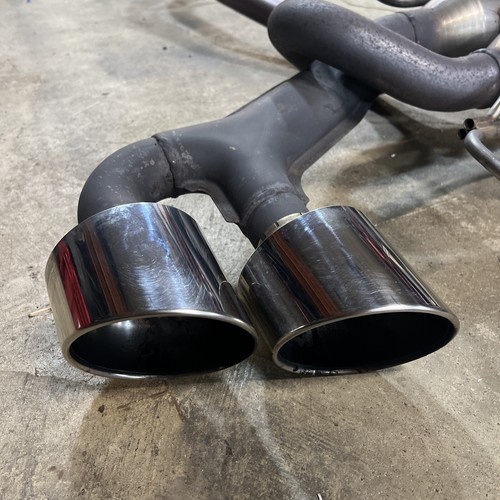 NISSAN GTR R35 FACTORY STOCK OEM EXHAUST SYSTEM 20K MILE - Picture 3 of 24