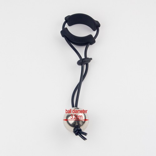 Male Magnetic Stainless Steel Ball Stretcher Weight Heavy Ball Stretching Weight - Picture 31 of 33