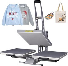 16x24 inch Heat Press Machine Dual Platen Heat Transfer Printer for T-Shirt