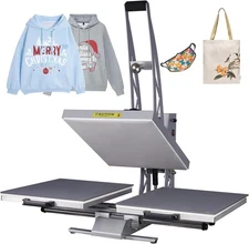 16x24 inch Heat Press Machine Dual Platen Heat Transfer Printer for T-Shirt