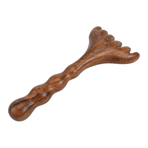 Sandalwood Acupuncture Style Massaging Comb for Enhanced Relaxation Effects - Photo 8/43