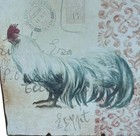 Rustic Farmhouse Rooster Artwork 16x16