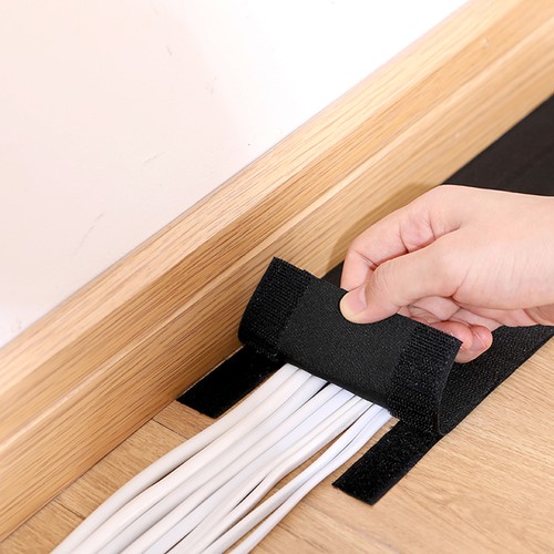 Wire Protector Cable Protectors for Wires Floor Office Cords Grip - Afbeelding 6 van 12