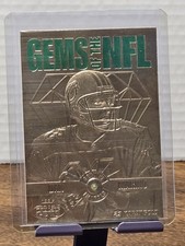 1997 DAN MARINO SCORE BOARD GOLD GENUINE EMERALD GEMS OF THE NFL RARE SP HOF!!!