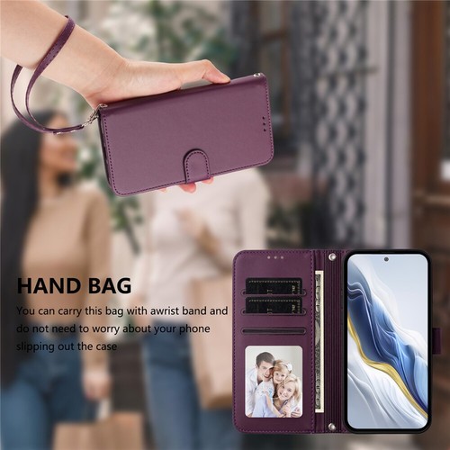 Leather Wallet Phone Case For iPhone 16 15 14 13 12 11 Pro Max 6 7 8 SE XR 16E - Picture 12 of 55