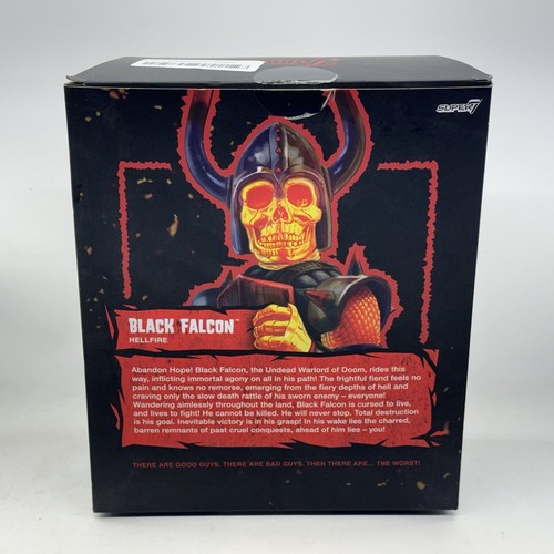 Super7 ULTIMATES! The Worst Black Falcon (Hellfire) - 7" Action Figure Demon - Picture 3 of 8