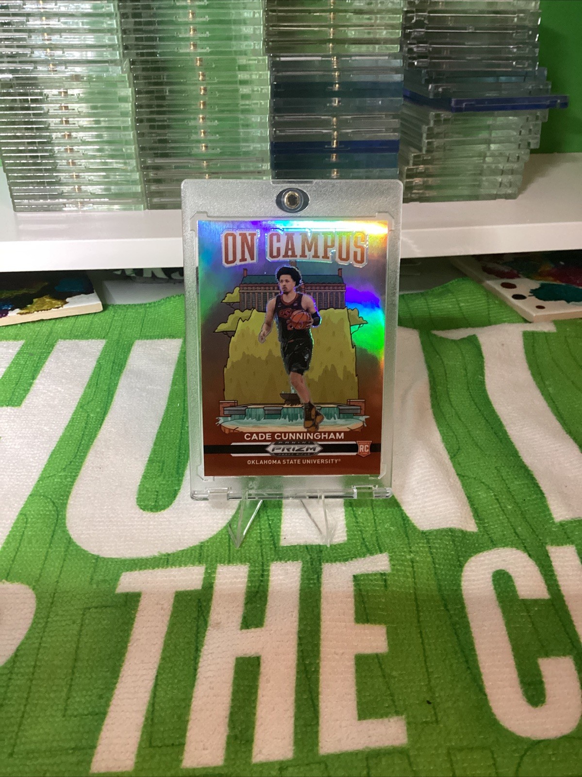 2021 Prizm Draft Picks Cade Cunningham On Campus SSP Rookie