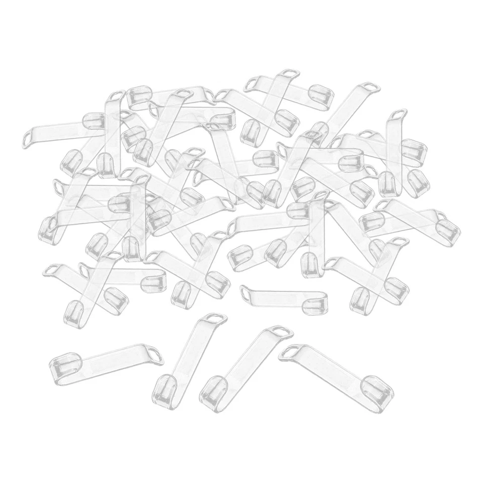 50 Pieces Clothes Hanger Hooks Wardrobe Organizer for Neckties  Shirt