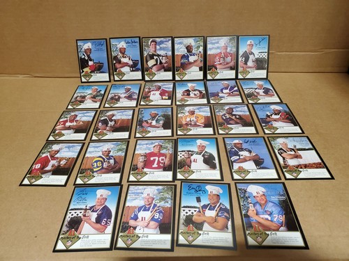 1994 A.1. Masters of the Grill Complete Set of 28 Cards with 5 Pro Football HOF - Picture 2 of 7