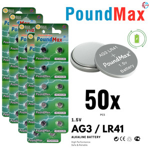 20 X Ag3 Camelion Lr41 1.5v Alkaline Button Cell Battery by Poundmax