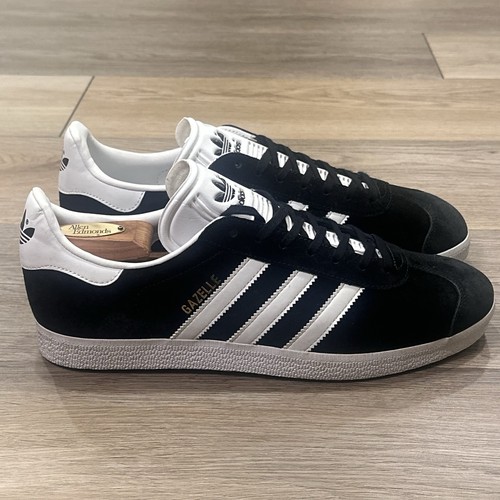 Adidas EUC Herren 11 Gazelle schwarz-weiß Turnschuhe Schuhe Streetwear Gorpcore - Bild 2 von 11