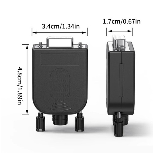 easy installation 9 To CAN Bus Adapter Foldable Housing Screw Terminals Tail - Afbeelding 8 van 8