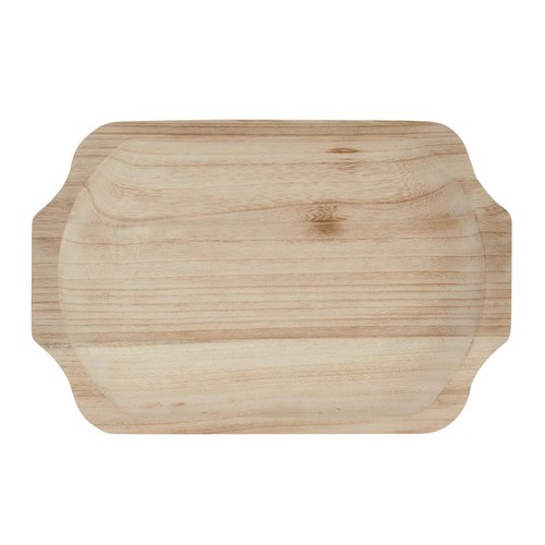 Paulownia Wood, Natural Decorative Tray - Picture 7 of 8