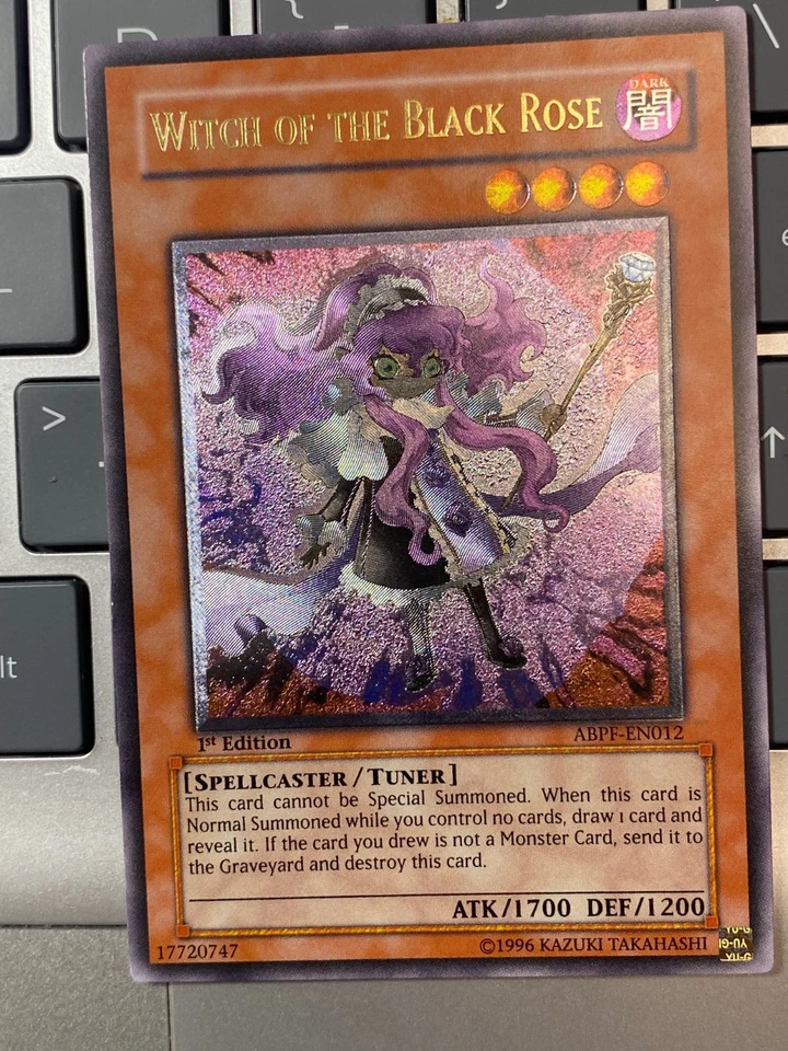 Yugioh Witch of the Black Forest ABPF-EN021 1st edition nm Ultimate Rare Holo - Image 2 of 4