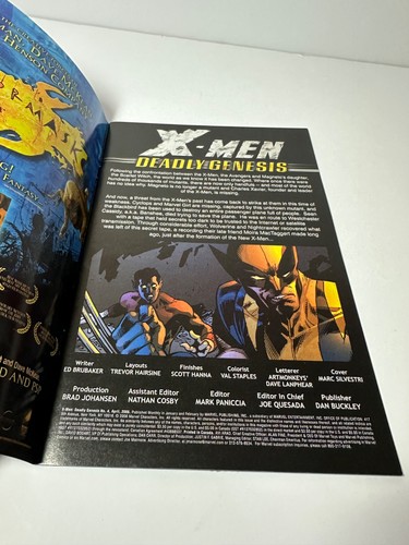 Marvel Comics: X-Men Deadly Genesis Vol. Juego completo 1 (2006) #1-6 en estado bastante bueno/casi nuevo - Imagen 12 de 18