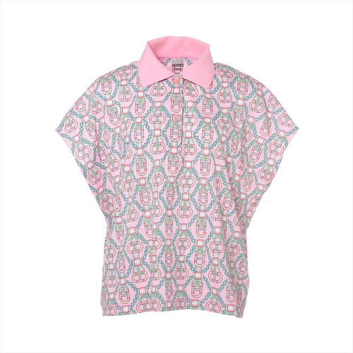 Hermès Cotton Polo shirt 42 Ladies' Multicolor 3E4602DB Sleeveless