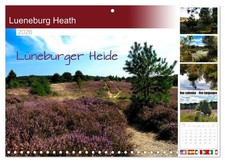 Lueneburg Heath (Monthly Wall Calendar 2026 11.7 x 16.5 (open)), CALVENDO 14 Mon