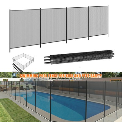 #ad #ad Metal Outdoor Pool Fence 12 48 72 108ft Swimming Backyard Garden Pool Fencing