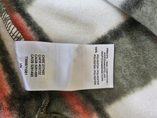 Ladies Checked Damart Zip Up Fleece Size 18 - Picture 11 of 11