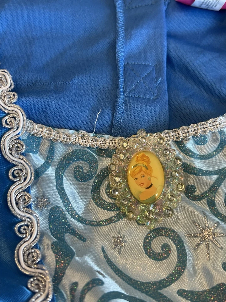 Disney Princess Cinderella Pretend Pay Costume Dress Up Toddler Size 3-4 Years - Image 2 of 4