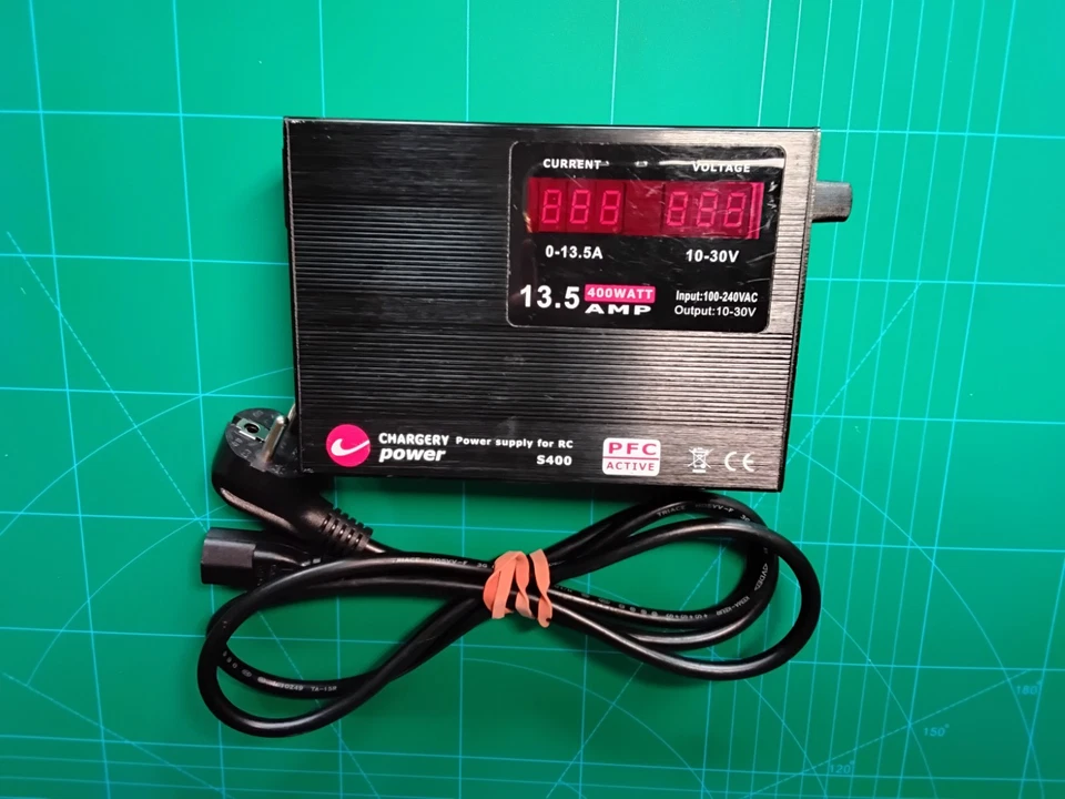 Chargery S400 V3.0 Netzteil Netzgerät 400W 10-30V f. ISDT+Junsi LiPo Ladegeräte - Bild 2 von 4