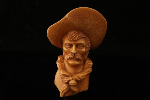 Lee Van Cleef Block Meerschaum Pipe by Kenan with fitted case 14099 - Bild 2 von 10