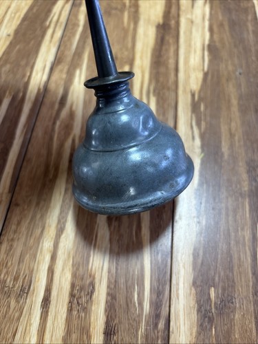 Antique Vintage Enameled Thumb Oiler Oil Can - Picture 5 of 11