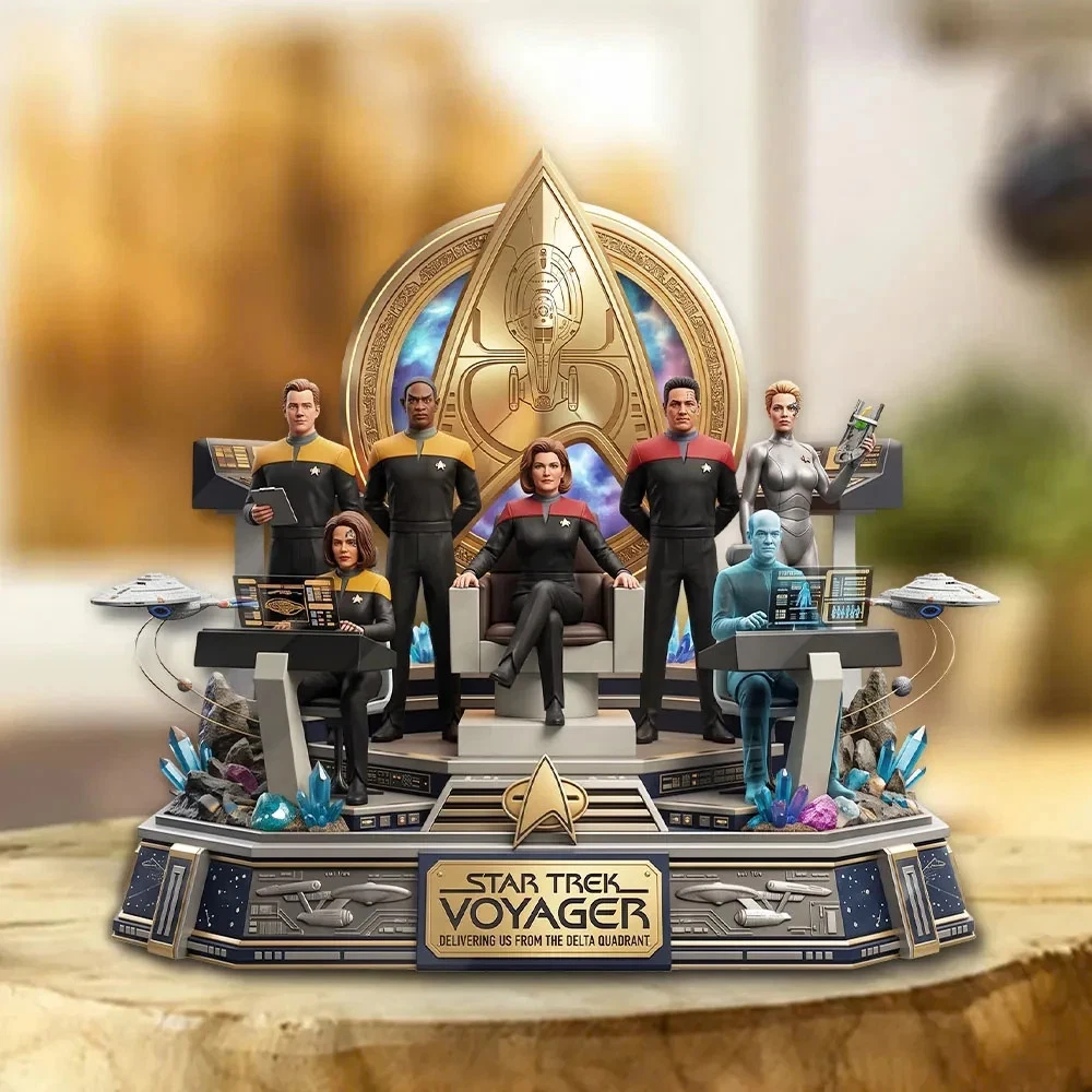 Trek: Voyager Shape Acrylic Plaque