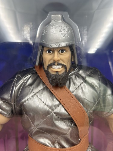 Goliat 12” Guerreros Espíritus Guerrero Filisteo Biblia Legiones Figura David Gigante - Imagen 3 de 10