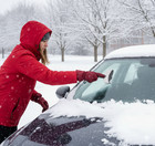 Car Ice Scraper – Portable Snow Removal Tool for Windshield & Windows