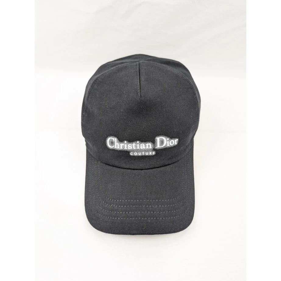 Casquette / chapeau de baseball Dior noir neuf avec étiquette L