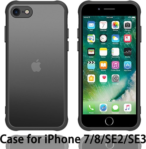 Matte Case for Iphone SE Case 2022/3Rd/2020/2Nd Gen,Iphone 8/7 Case,Shockproof P - Picture 2 of 7
