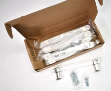 Knobelite 5 Pack Kitchen Cabinet Handles Modern Drawer Pulls 5" Polished Chrome