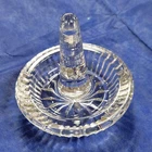 Ring Holder by Waterford Crystal, approximately 3"x 3" Round VTG