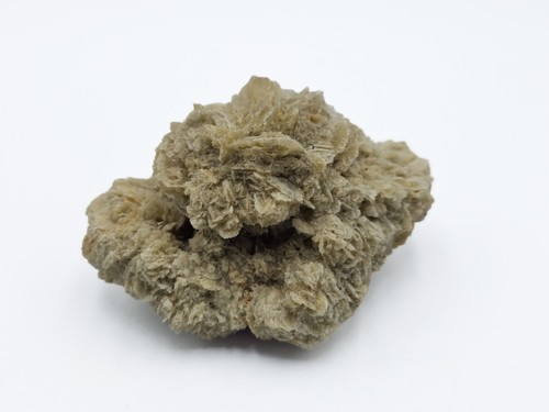 Gypsum crystal, Desert Rose 90 g - a unique Ukrainian sample with fluorescent - Picture 2 of 8