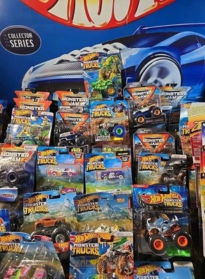 Hot Wheels Monster Trucks 1:64 Assortment Of 8 Randomly Picked