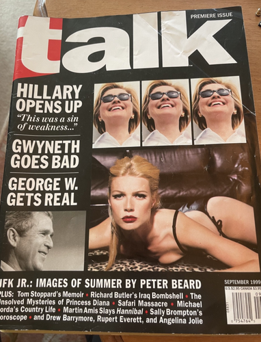 Talk Magazine-1999- Premier Issue - Bild 1 von 4